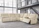 Signature Design by Ashley® Double Deal 7-Piece Almond L-Shape Power Reclining Sectional with Consoles-1