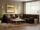 Santiago Leather 3 Piece Sectional-0