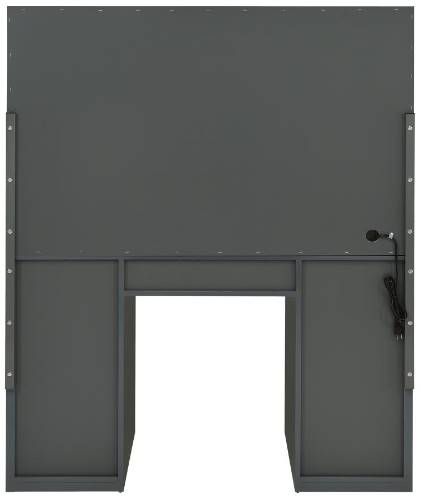 Coaster® Acena 2-Piece Gray High Gloss Vanity Set-5