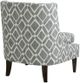 Olliix by Madison Park Grey Waverly Swoop Arm Chair-1