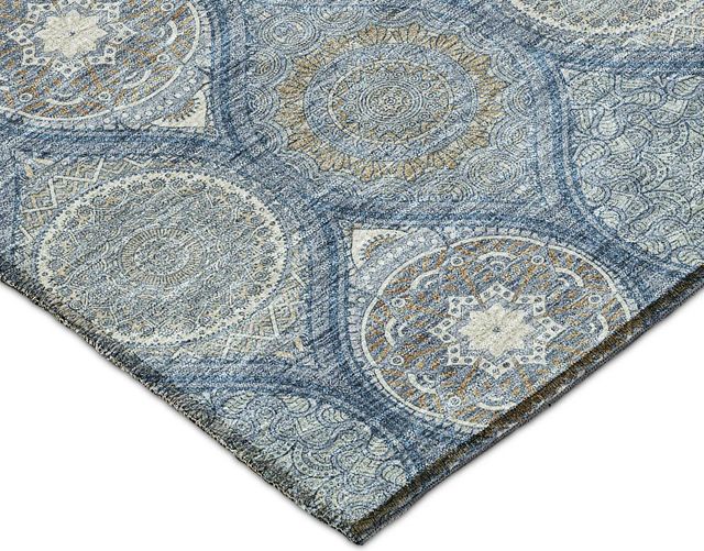 Dalyn™ Rug Company Solace SL1 Navy 5'x8' Area Rug-2