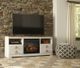 Signature Design by Ashley® Willowton Whitewash 64" TV Stand with Electric Fireplace-4