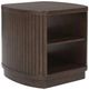 Signature Design by Ashley® Korestone Dark Brown Square End Table-0