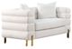 Furniture of America® Landovery White Loveseat-0