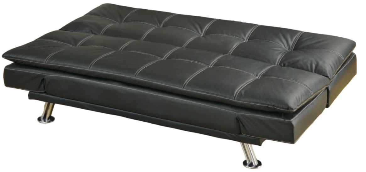 Coaster Dilleston Black Sofa Bed Furniture Land Furniture and Mattresses in Yuma AZ