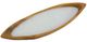 A & B Home Brown/White Raffa Modern Teak Soy Wax Candle-2