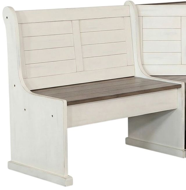 Sunny Designs™ Pasadena Buckskin/Marble White Short Bench-0