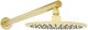 ZLINE Autograph Edition El Dorado Polished Gold Rainfall Shower Faucet-0