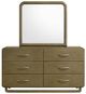 Coaster® Amsbury Nutmeg Dresser and Mirror-1