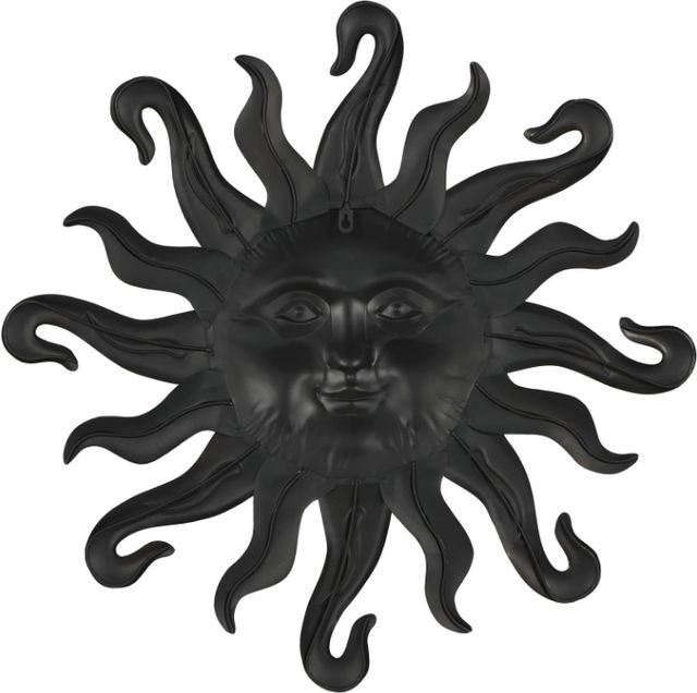 Deco Marche Copper Sun Wall Decor-2