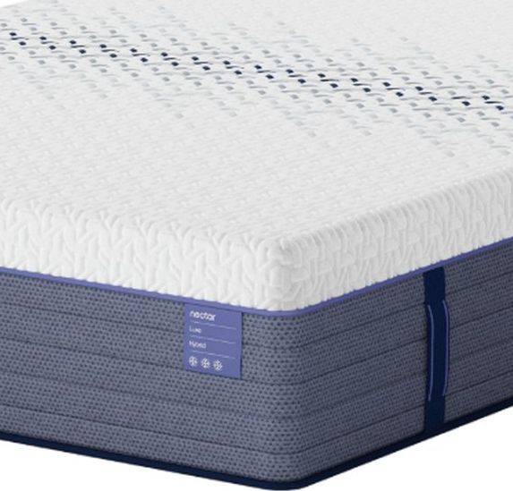 Nectar Luxe Hybrid 14" Medium Plush Tight Top King Mattress in a Box-1