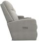 La-Z-Boy® Finley Oyster Power Wall Reclining Loveseat with Console, Headrest, and Lumbar-3
