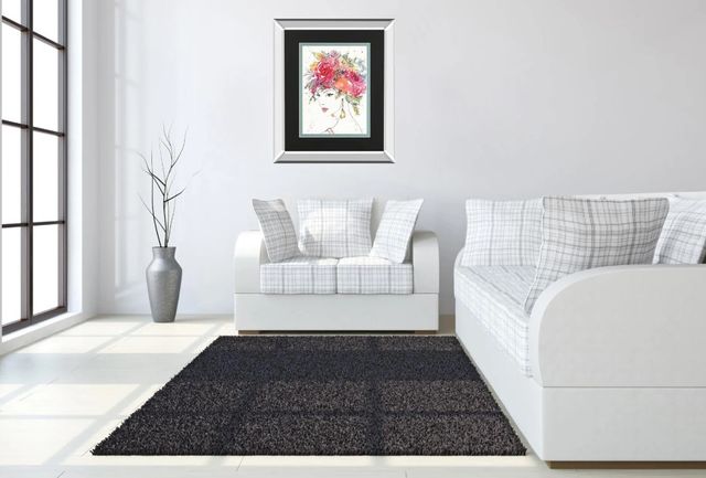 Classy Art Floral Figures II By Anne Tavoletti Mirror Framed Wall Art-2