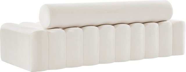 Meridian Furniture Melody Cream Velvet Sofa-3