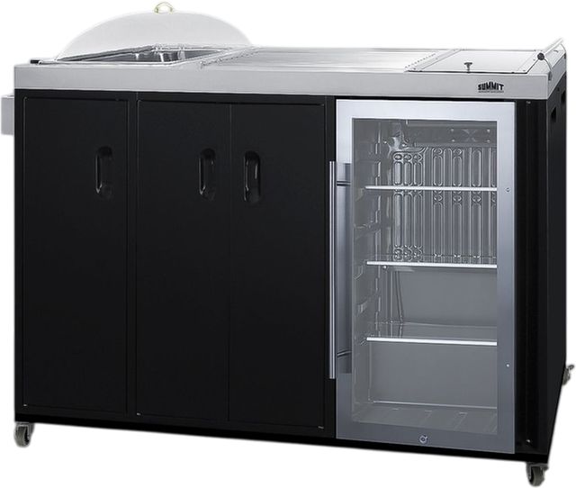 Summit® 60" Glass Outdoor Portable Kitchenette -1