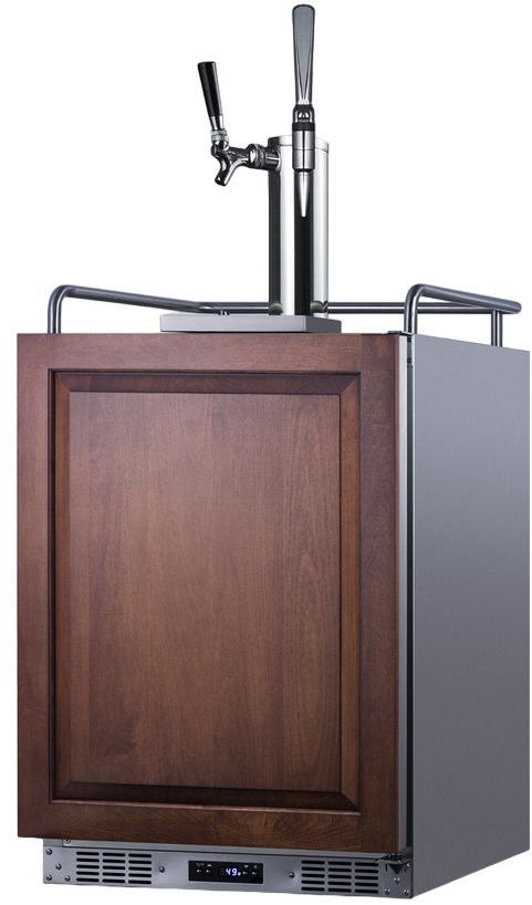 Summit® 24" Panel Ready Built In Kegerator-4