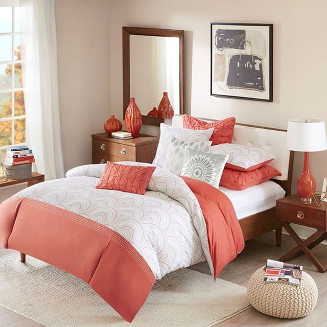 Olliix by INK+IVY Grey Sofia Embroidered Decorative Pillow-1