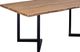 Porter International Designs Manzanita Natural Dining Table with Black V Base-2