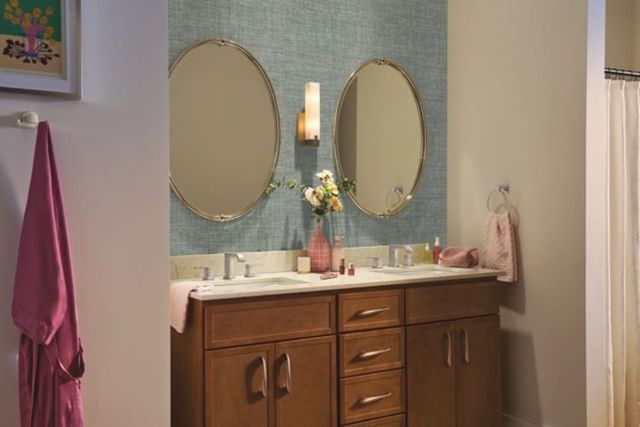 Peerless Ezra® Brushed Nickel 2-Handle Widespread Lavatory Faucet-2