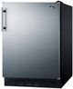 Summit® 5.5 Cu. Ft. Stainless Steel Compact Refrigerator -1