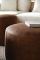 Rowe® Customizable Cleo Leather Ottoman-4