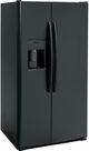 GE® 36" 25.3 Cu. Ft. Black Side-by-Side Refrigerator-3