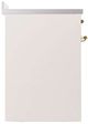 Ilve® Nostalgie II Series 30" Antique White Pro Style Induction Range-3