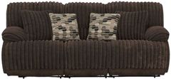 Catnapper® Hollifield Chocolate Reclining Sofa