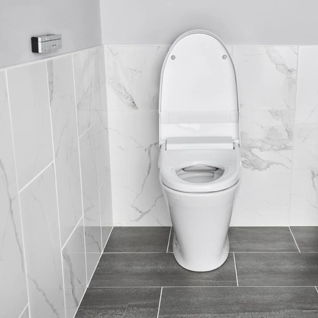 American Standard Advanced Clean Alabaster White 100 SpaLet Bidet Toilet Seat Unit-1