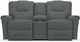La-Z-Boy® Easton Grey Power Reclining Loveseat with Headrest and Console-0