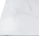 Intercon Alexa White Aluminum/Stone Outdoor Dining Table-3