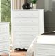 Furniture of America® Naucalpan White Chest-1