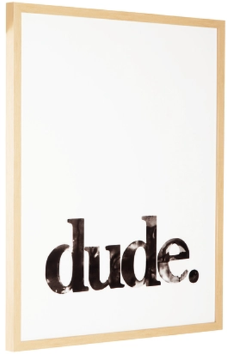 Signature Design by Ashley® Dude Black and White Wall Art-1
