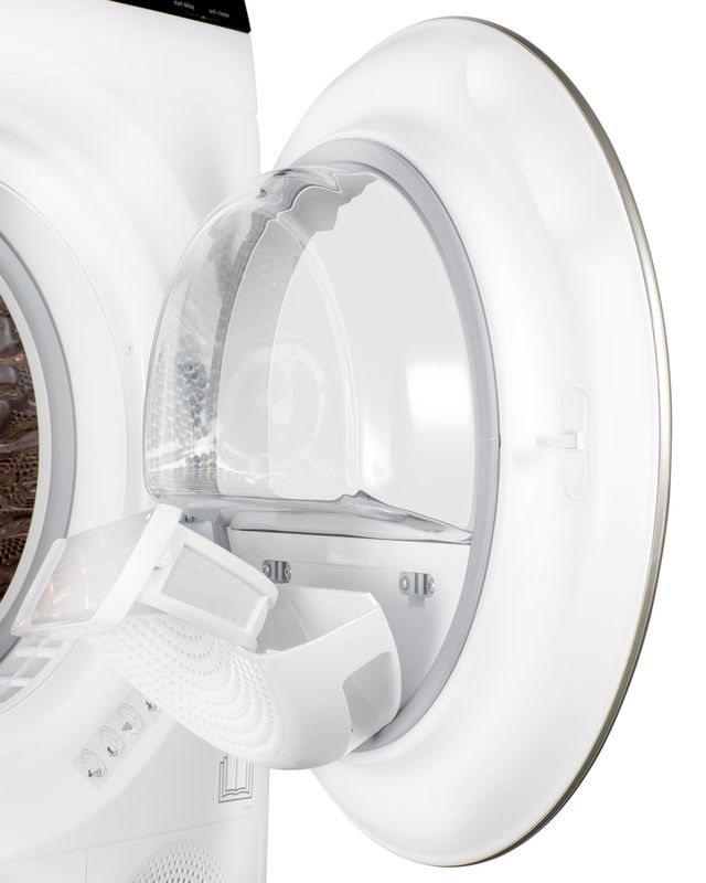 Summit® 3.9 Cu. Ft. White Ventless Dryer-5