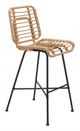 Zuo® Murcia Natural Bar Chair-0