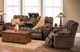 Franklin™ Brayden Alibaba Umber 89'' Manual Reclining Sofa-2