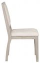 Furniture of America® Belize 2-Piece Gray Fog Side Chair-3