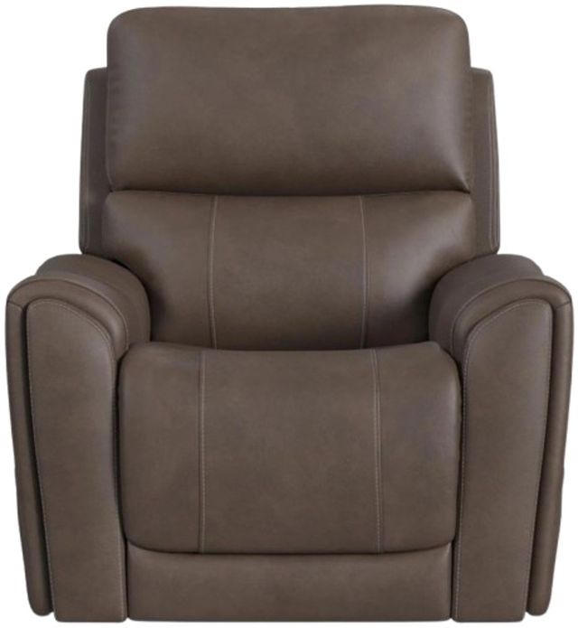 Flexsteel® Carter Cappuccino Power Lift Recliner with Power Headrest and Lumbar-1