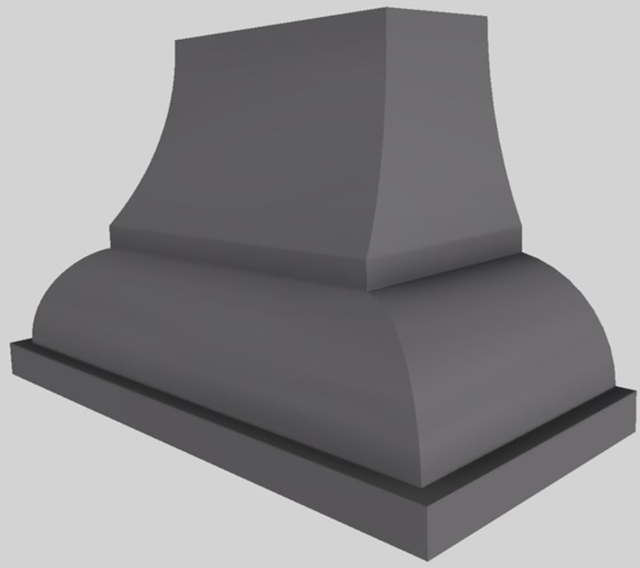 Vent-A-Hood® Designer Series 48" Gunsmoke Wall Mounted Range Hood-1