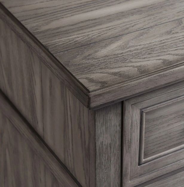 Intercon Forge Wire Brushed Steel Gray 6-Drawer Standard Chest-2