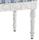 Powell® Sally Denim/White Small Seashell Bench-2