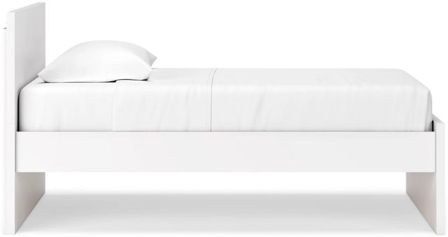Signature Design by Ashley® Onita White Twin Panel Platform Bed-2