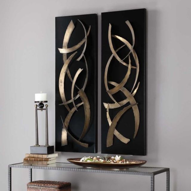 Uttermost® Brushstrokes 2-Piece Wall Panel Set-1