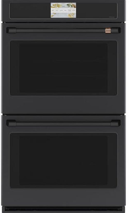 Café™ Flat Black Double Wall Oven Handles-3