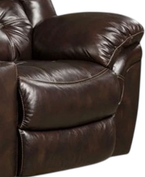 HomeStretch Cheyenne Whiskey Power Reclining Loveseat with Console-2