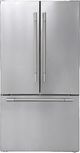 Fulgor Milano Pro 600 Series 36'' 20.2 Cu. Ft. Stainless Steel Counter Depth French Door Refrigerator-0