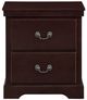 Mazin Furniture Seabright Cherry Nightstand-0