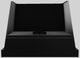 Vent-A-Hood® Designer Series 42" Black Wall Mounted Range Hood-4