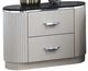 Furniture of America® Aldgate Light Gray Nightstand-0