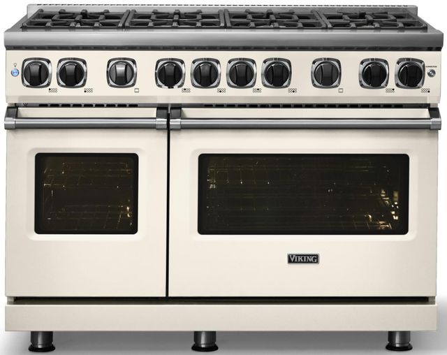 Viking® 7 Series 48'' Pure White Pro Style Natural Gas Range-2